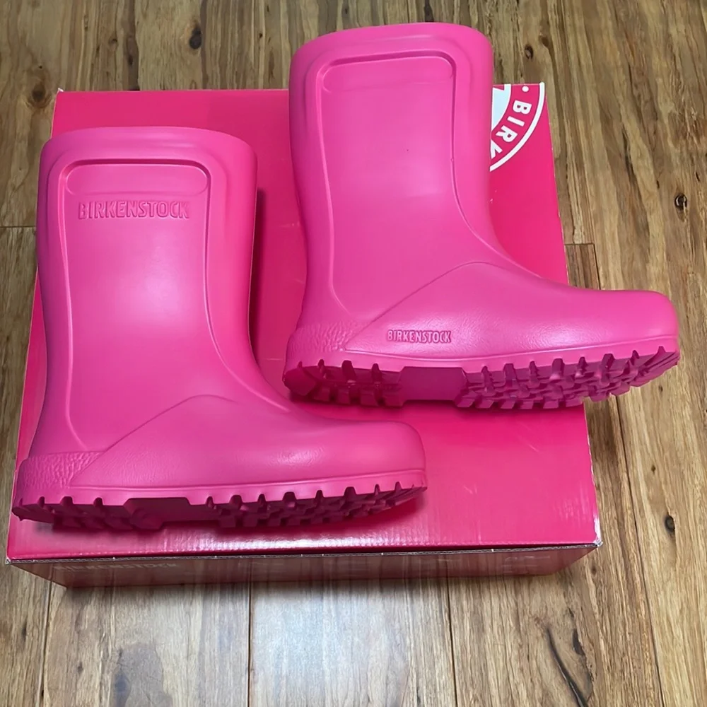 Birkenstock Kids Bright Pink Rain Boots